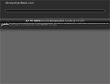 Tablet Screenshot of dicoveryschool.com